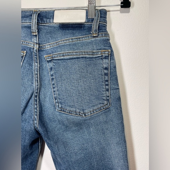 RE/DONE Jeans Women’s Size 25 90s High Rise Ankle Crop in Dusk Destroy - Picture 10 of 12